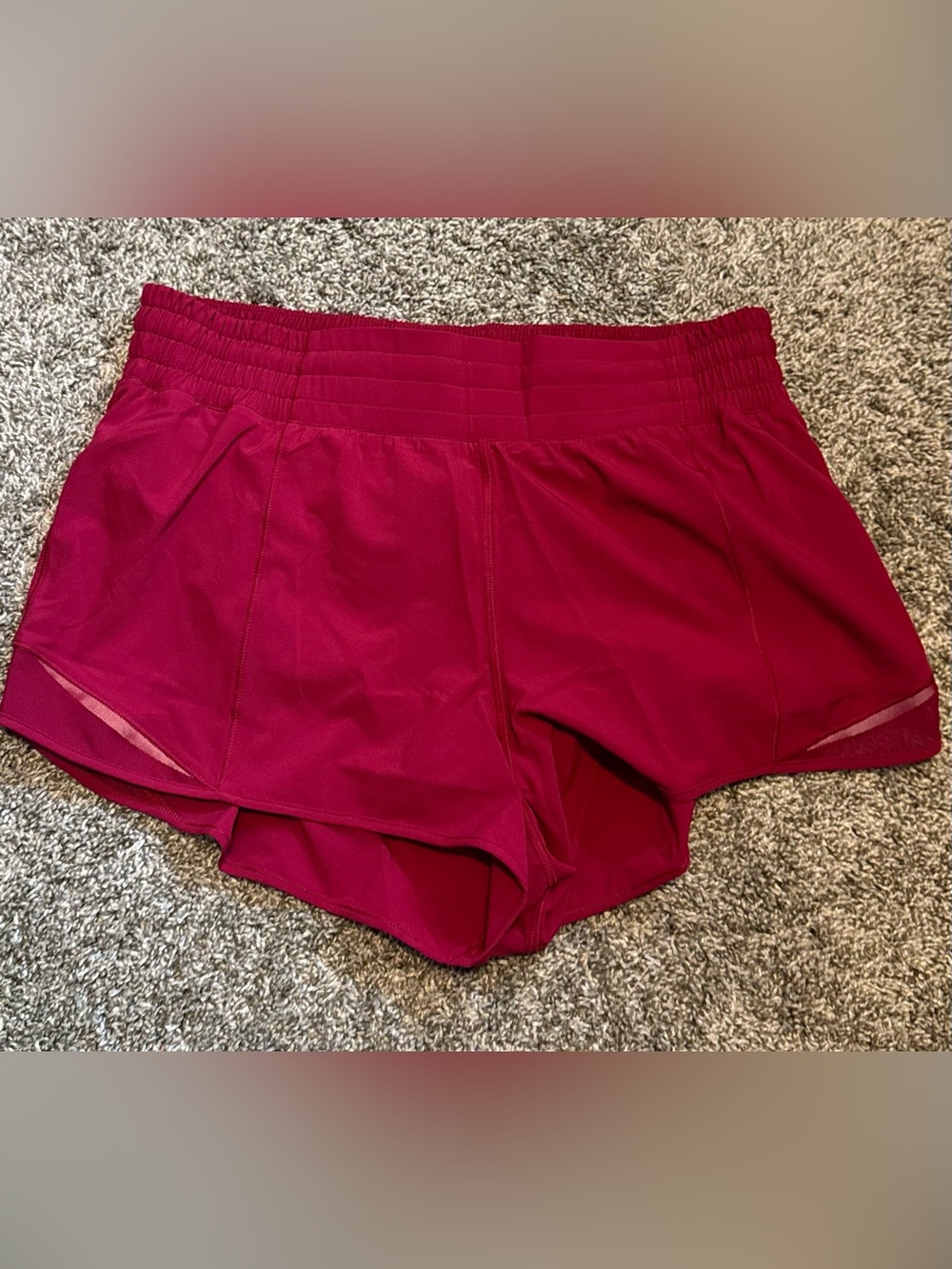 Lululemon Hottie Hot Shorts in Berry Rumble